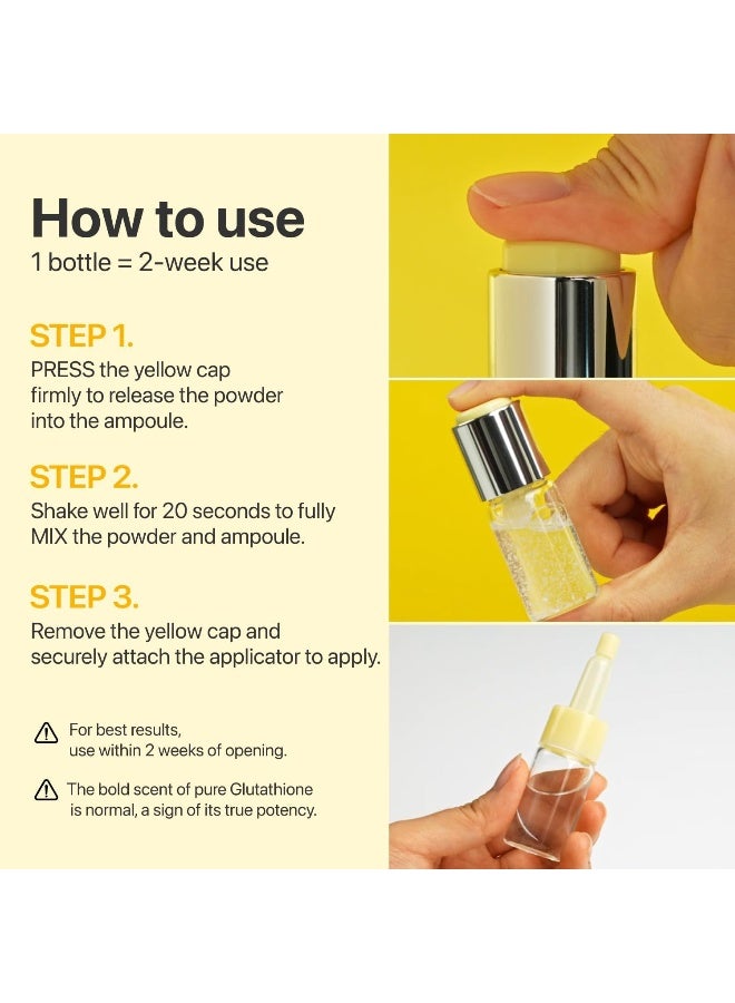numbuzin No.5 Serum | Glutathione TXA Advanced Dark Spot Ampoule Concentrate | Tranexamic Acid, Niacinamide | Hyperpigmentation| Suitable for Sensitive Skin, Korean Skincare | 10.7g - Image 3