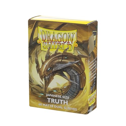 Dragon Shield Matte Dual Japanese Size Card Sleeves 60 CT Smooth Tough Premium TCG Sleeves Compatible with YuGiOh Naruto Cardfight Vanguard Truth - Image 1