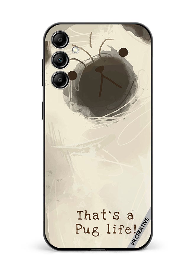 VR CREATIVE Protective Case Cover For Samsung Galaxy A55 Pug Life Design Multicolour - Image 1
