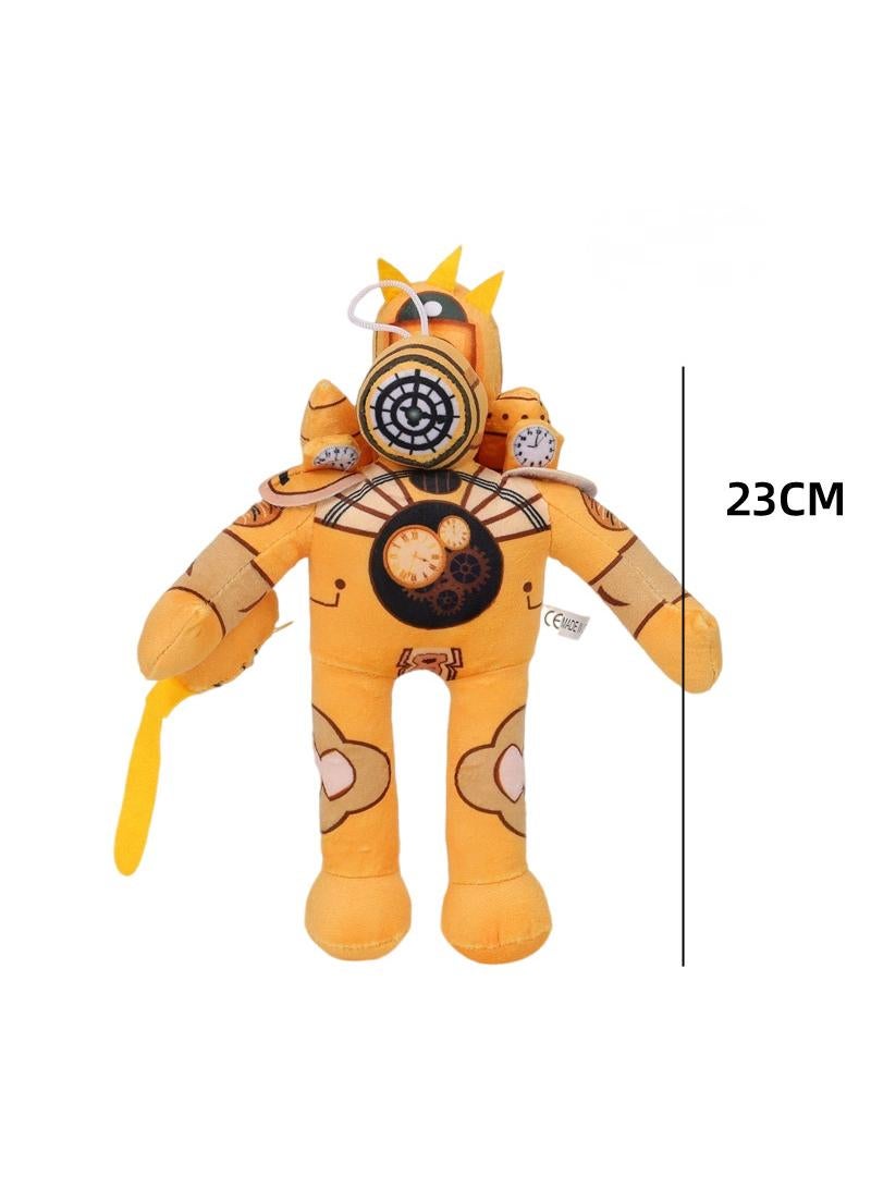 Stuffed Plush Toy Funny Series Figure Dolls For Kids Gifts Yellow-A 23CM