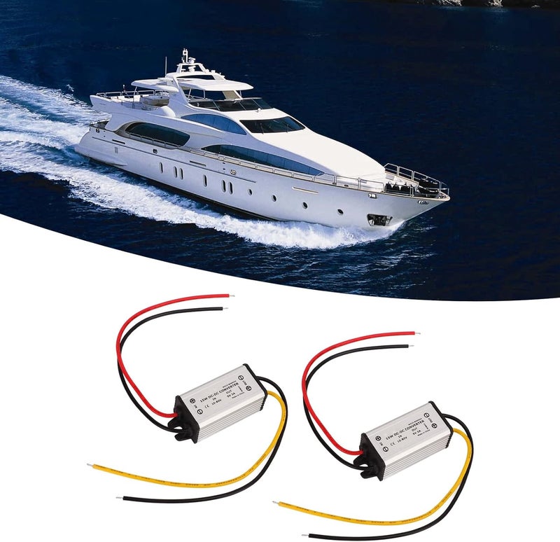 klarako 2pcs DC Converter Regulator 12V 24V 36V to 5V DC 10 to 80V to 5V 3A 15W Regulator Power Module - Image 3