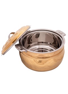 ZOLTEN Stainless Steel New Diamond Hotpot 3.5 Liters Gold Colour  - Image 2