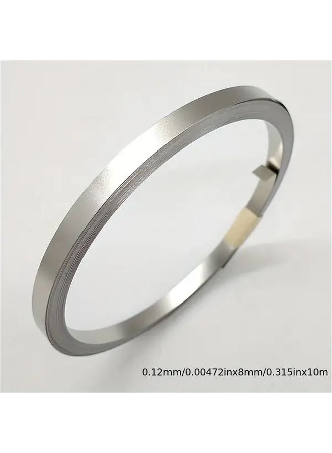 Nickel Plated Steel Belt Strip For 18650 Battery 0 12mmx8mm Spot Welding Machine - Image 1
