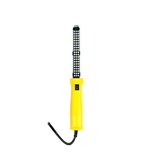 Bayco SL-2125 25 Foot Cord Corded LED Work Light with Magnetic Hook for Hand-Free Lighting, Yellow - Image 2