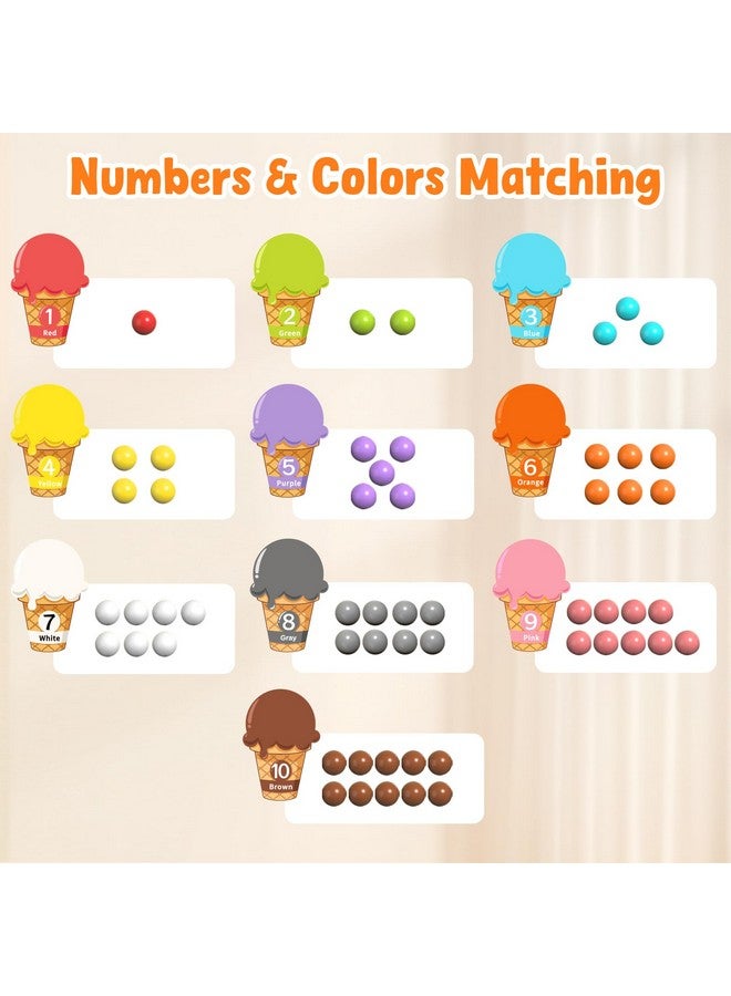 GAMENOTE Magnetic Color & Number Maze - Educational Wooden Color Matching Learning Counting Puzzle Board - Toddler Fine Motor Skills Toys for Boys and Girls 3, 4, 5 Years Old - Image 3