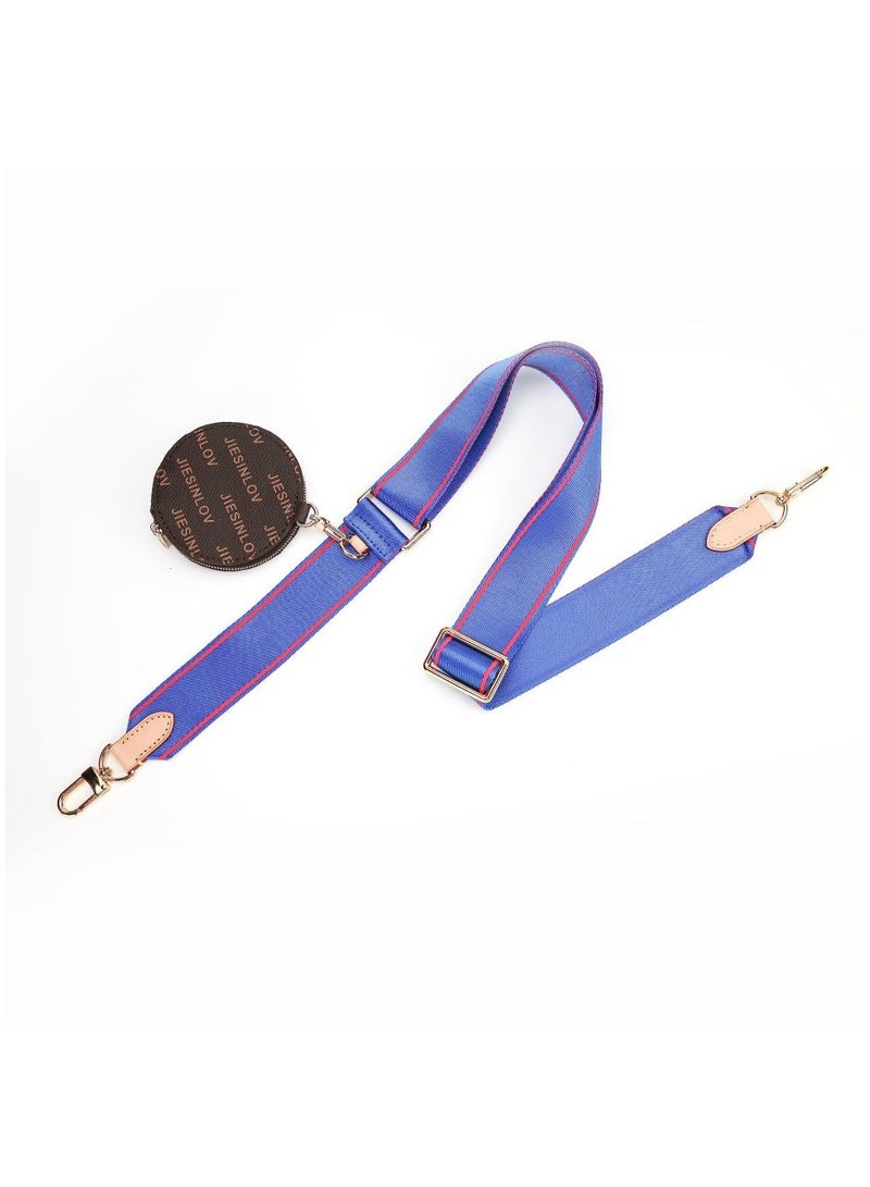 Purse Strap Replacement Crossbody Adjustable Handbag Shoulder Strap With Coin Purse Pouch
