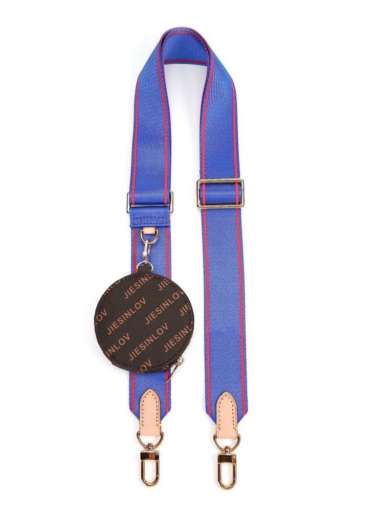 Purse Strap Replacement Crossbody Adjustable Handbag Shoulder Strap With Coin Purse Pouch