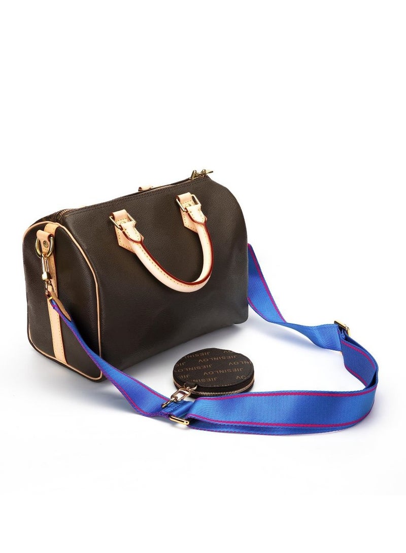Purse Strap Replacement Crossbody Adjustable Handbag Shoulder Strap With Coin Purse Pouch
