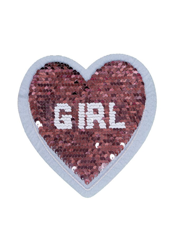 Kate & Milo Gender Reveal Sequins Sticker, It's a Girl, Double Sided, Gender Reveal Party Decorations, Pink - Image 3