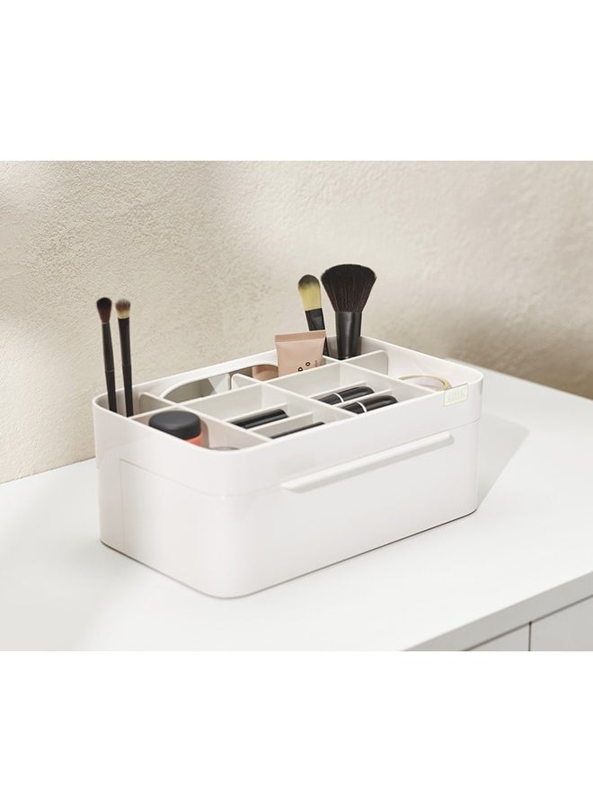 Joseph Joseph Viva Large Cosmetic Organiser With Removable Mirror - Shell  - Image 4