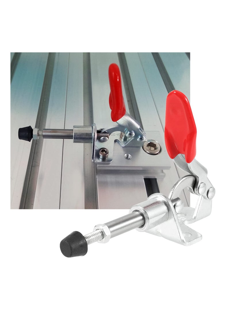 Toggle Clamp, 10 Packs 301AM Adjustable Push Pull Toggle Clamp, Quick Release Vertical Toggle Clamp for Welding, Woodworking, 99 lbs Max Clamping Force - Image 2