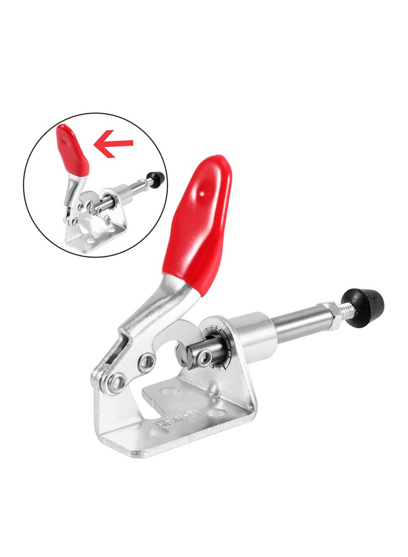 Toggle Clamp, 10 Packs 301AM Adjustable Push Pull Toggle Clamp, Quick Release Vertical Toggle Clamp for Welding, Woodworking, 99 lbs Max Clamping Force - Image 3