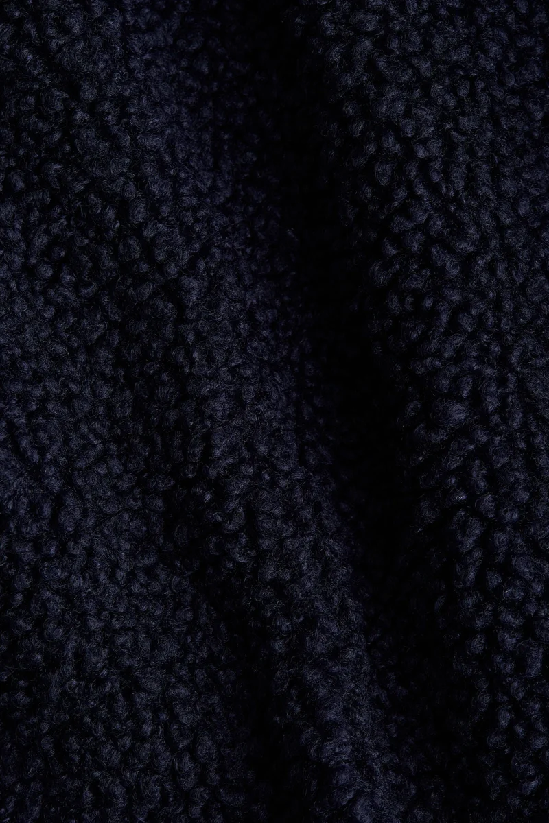 H&M Zip-through teddy sweatshirt