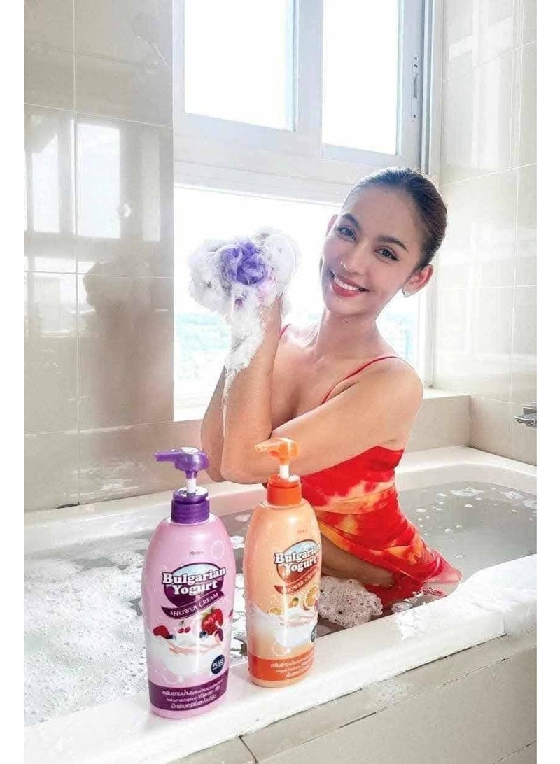 ميستين كريم استحمام برائحة الزبادي البلغاري والتوت 500 مل - Image 2