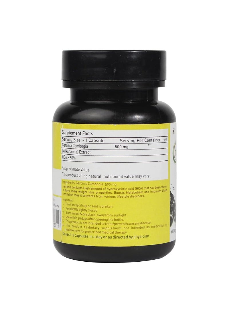 Nutriorg Garcinia seed oil gel 60 Capsule - Image 2
