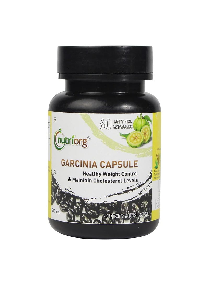 Nutriorg Garcinia seed oil gel 60 Capsule - Image 1