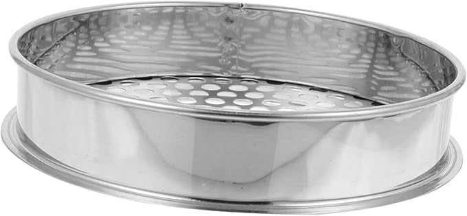 Stainless Steel Soil Sifter Screen With 10mm Round Holes Mesh Filter Net