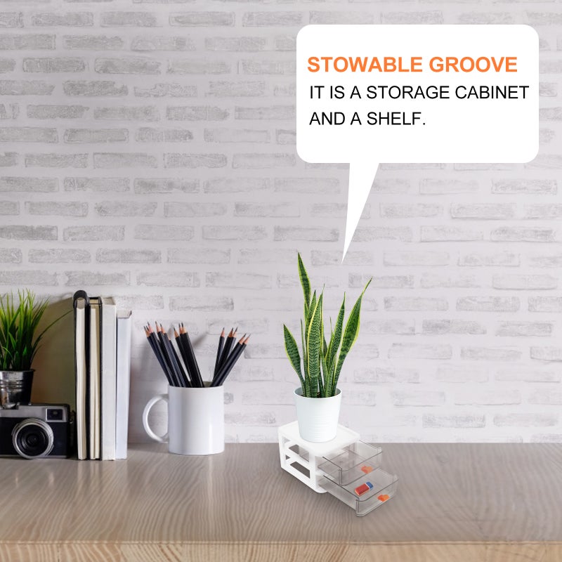 1 Pc Desktop Storage Box Stationary Organizer Desktop Organizer for Office - Image 5