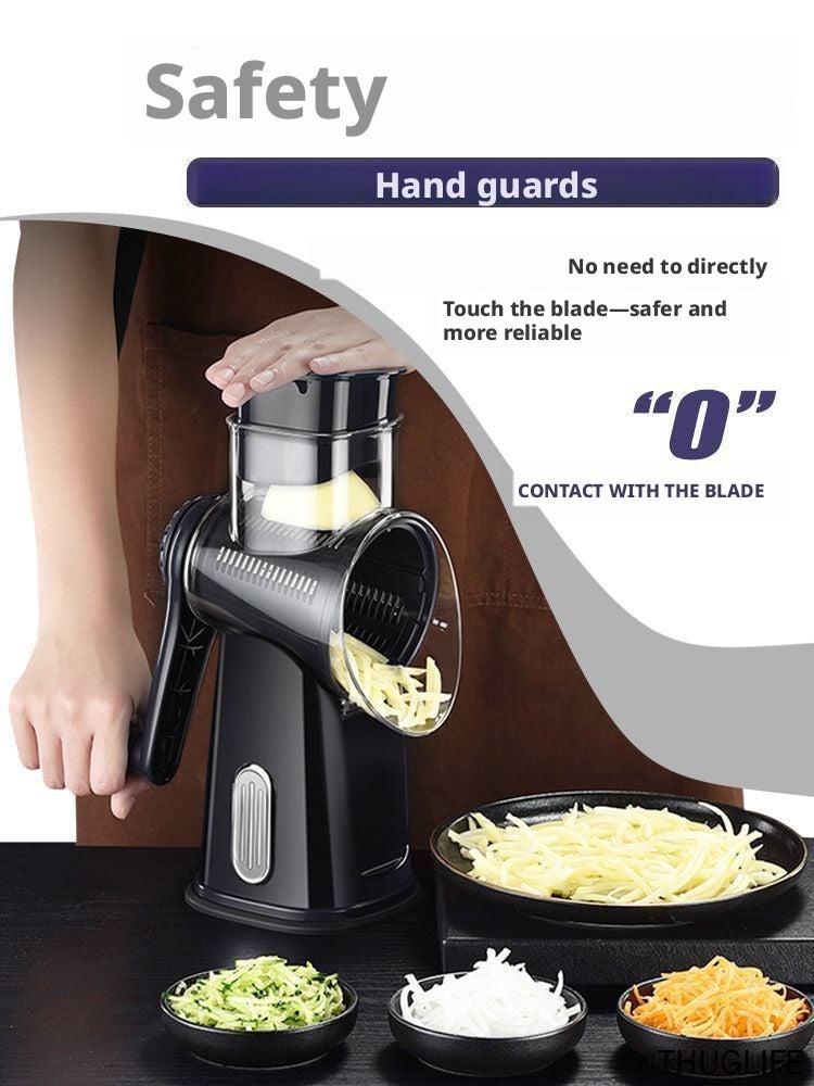 Universal 5-in-1 Mechanical Slicer for Cheese and Vegetables - Image 2