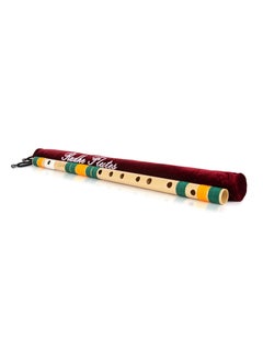 Generic Radhe Flutes Right Handed C Natural With Velvet Cover  - Image 1