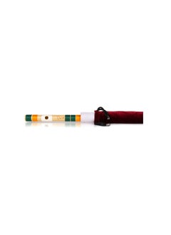 Generic Radhe Flutes Right Handed C Natural With Velvet Cover  - Image 2