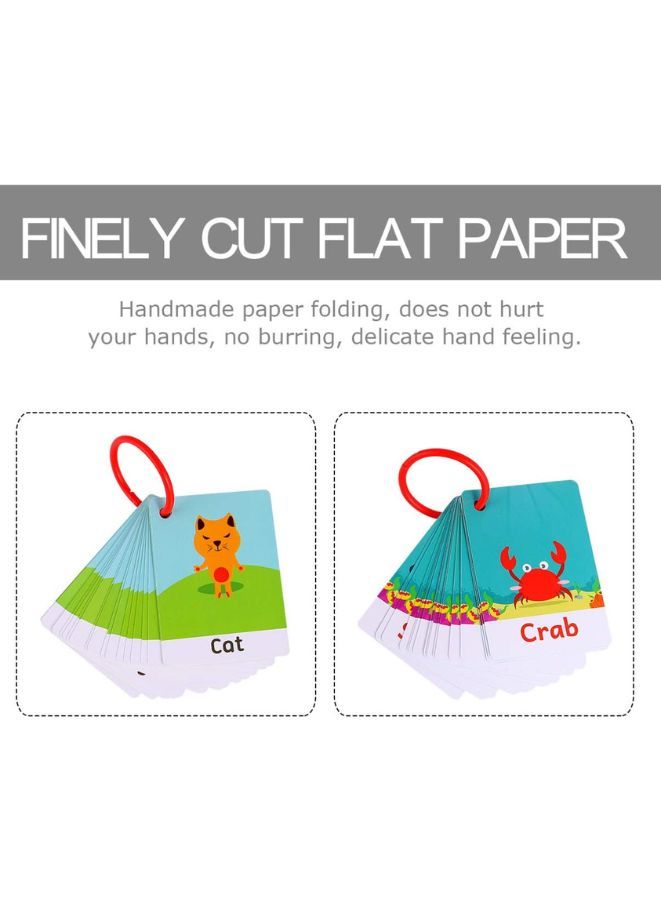 Educational Flash Cards Pocket Card Preschool Teaching Cards for kids, 20 Cards, Body Parts  - Image 5