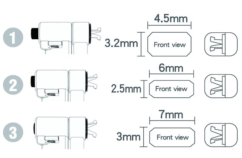 Bosvision Desktop/Laptop Security Cable Lock, for 3 Security Slots (K Standard, Nano and Wedge) Combination, 6.5 feet (200cm) Ø4.5mm Stainless Steel Cable - Image 4