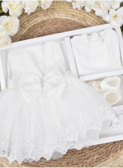 FUN MOMENT Newborn Dress with Gift Box 4 Pieces  - Image 3