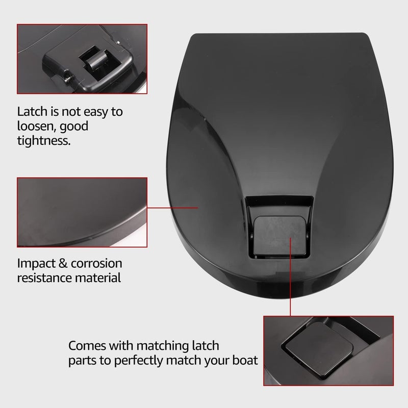 A & UTV PRO Glove Box Door Lid and Latch Kit for Sea-Doo 2006-2011 Models - Image 3