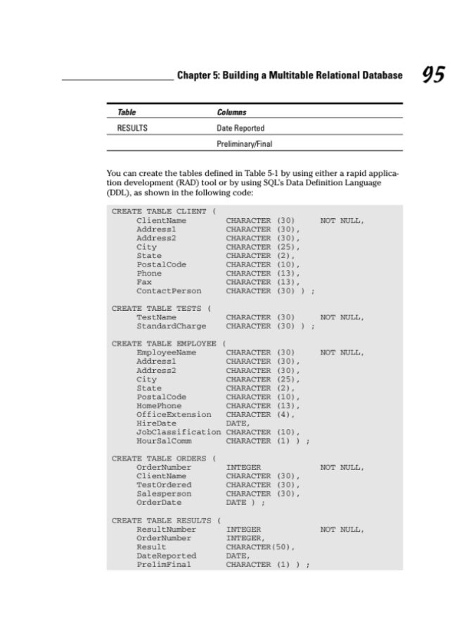 SQL For Dummies, 6th Edition (2006) - Image 5