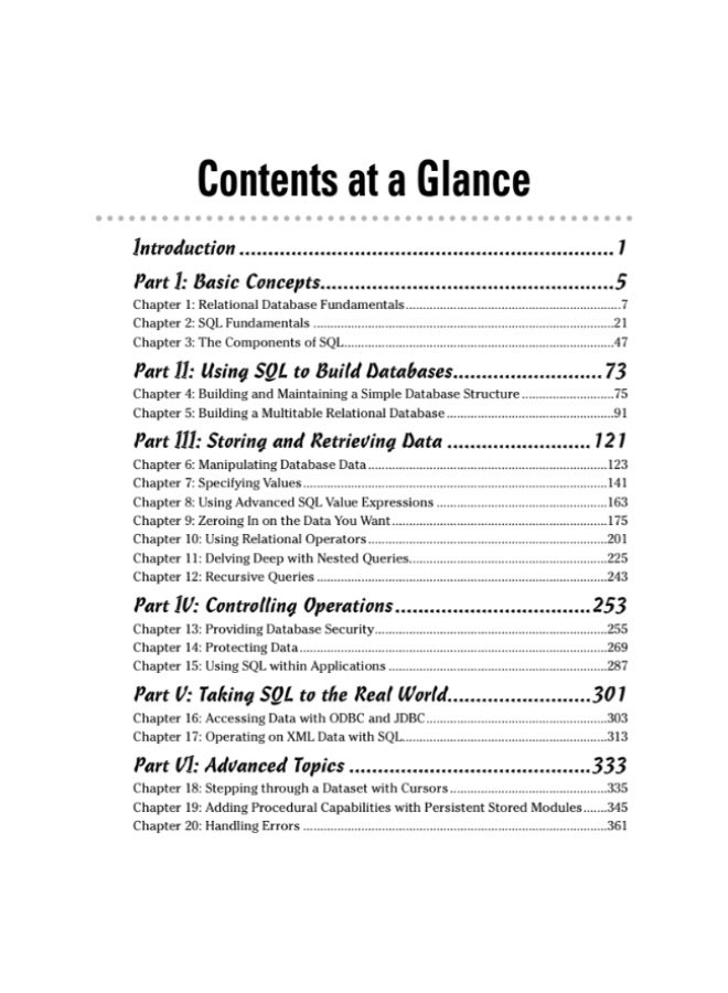 SQL For Dummies, 6th Edition (2006) - Image 2