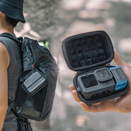 SUREWO Mini Pro Carrying Case for GoPro, Hard Shell Travel Storage Case for Go Pro Hero 13/12/11/10/9/8/7/6/5/4,DJI Osmo Action 5/4/3/2,AKASO and More - Image 2