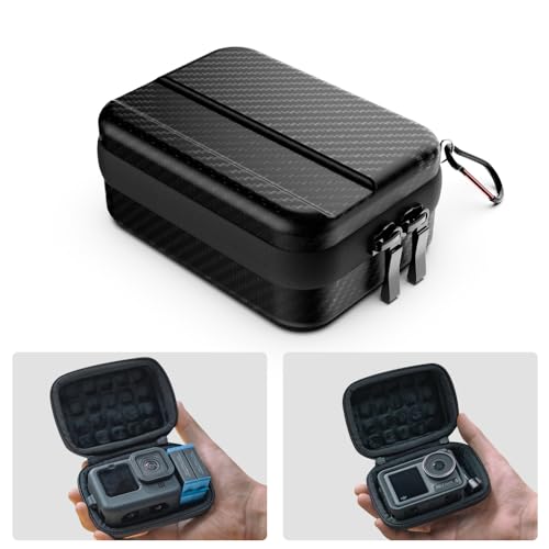 SUREWO Mini Pro Carrying Case for GoPro, Hard Shell Travel Storage Case for Go Pro Hero 13/12/11/10/9/8/7/6/5/4,DJI Osmo Action 5/4/3/2,AKASO and More - Image 1