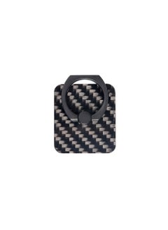crbn Real Carbon Fiber Cell Phone Square Ring Holder  - Image 1