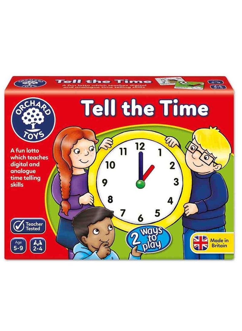 ORCHARD TOYS Tell The Time Lotto  - Image 1