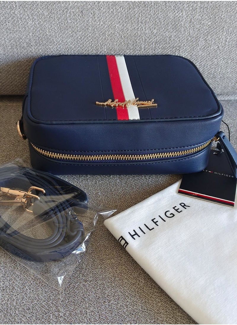 Tommy Hilfiger Plus Tommy Hilfiger Signature Stripe Crossbody Bag for Women  - Image 3