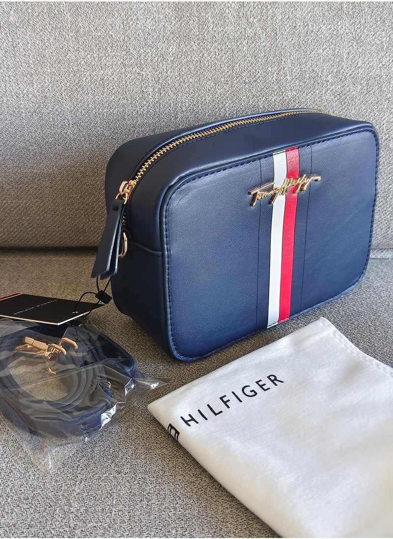 Tommy Hilfiger Plus Tommy Hilfiger Signature Stripe Crossbody Bag for Women  - Image 4