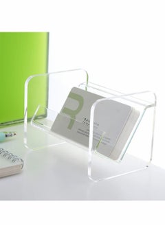 Y&D Business Card Holder, Acrylic Holder for Desk Clear Stand Desktop Holders Plastic Display Exhibition, Home, and Office  - Image 5