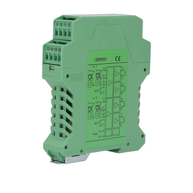 DC Isolator 2 In 4 Out Direct Current Conditioner Transmitter PLC Detection 0 To 5V - Image 4