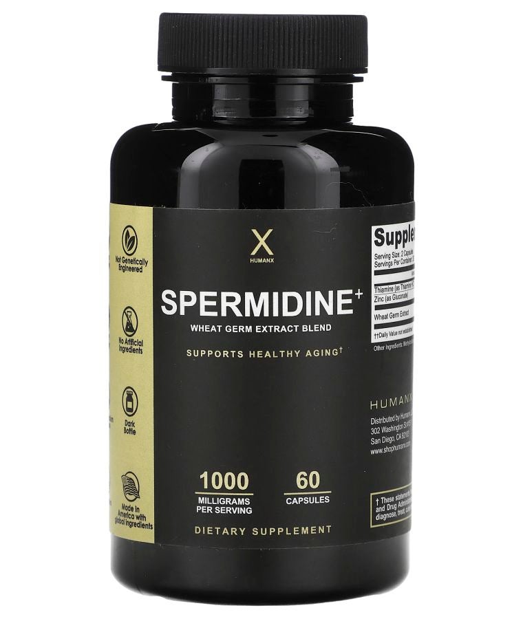 Spermidine+ Wheat Germ Extract Blend 60 Capsules