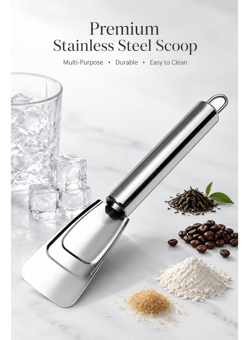 Stainless Steel Refrigerator Ice Scraper & Freezer Shovel, Ice Remover Cleaning Tool for Fridge, Freezer Defrosting & Kitchen Cleaning - Image 4