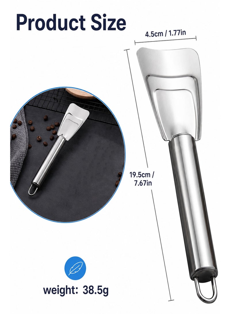 Stainless Steel Refrigerator Ice Scraper & Freezer Shovel, Ice Remover Cleaning Tool for Fridge, Freezer Defrosting & Kitchen Cleaning - Image 5