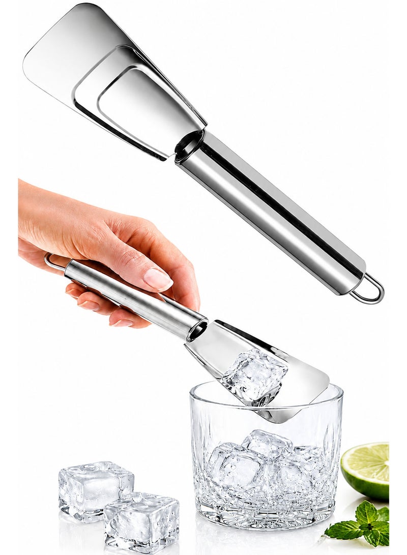 Stainless Steel Refrigerator Ice Scraper & Freezer Shovel, Ice Remover Cleaning Tool for Fridge, Freezer Defrosting & Kitchen Cleaning - Image 1