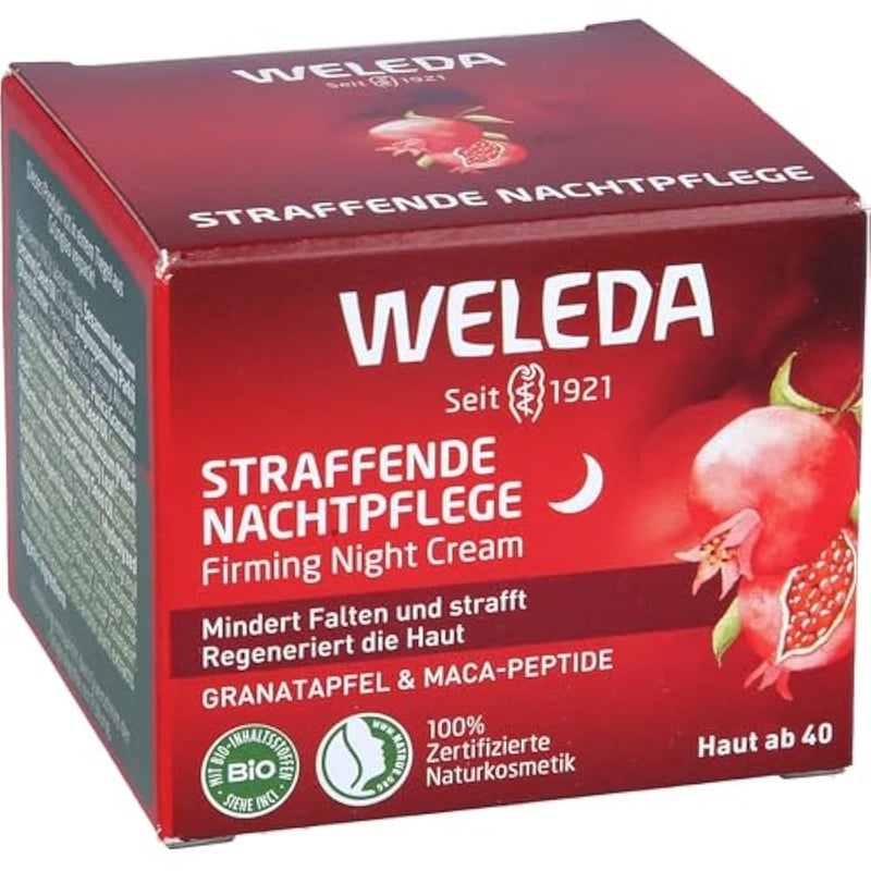 WELEDA Pomegranate & Maca Firming Night Cream (1x 40ml) - Image 5