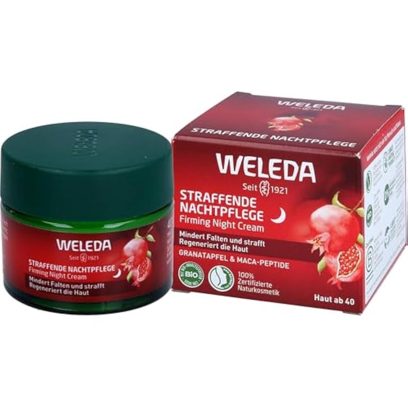 WELEDA Pomegranate & Maca Firming Night Cream (1x 40ml) - Image 2