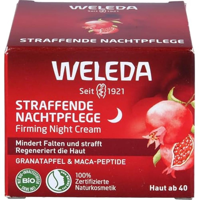 WELEDA Pomegranate & Maca Firming Night Cream (1x 40ml) - Image 1