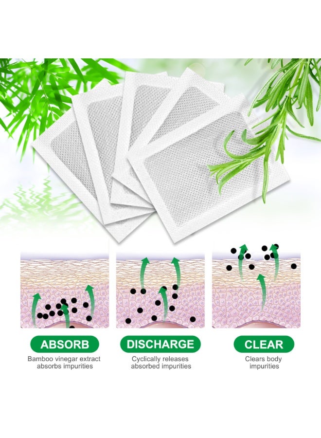 100% Natural Deep Foot Cleansing with Ginger Powder, Bamboo Vinegar & Rosemary Mix - 10 Pieces - Image 5