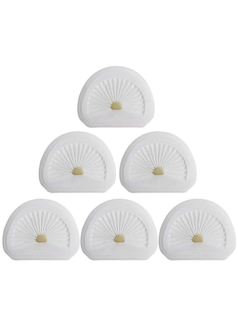 SYOSI - VLPF10 Filter, Laukowind VLPF10 Vacuum Replacement Filters for Black and Decker HLVA315J HLVA320J HLVA325J10 HLVA325BP07 Dustbuster Handheld Vacuum Compare to Part N575266 and N600601 (6 Pack ) - Image 1