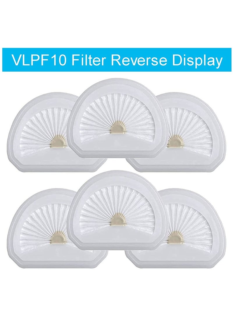 SYOSI - VLPF10 Filter, Laukowind VLPF10 Vacuum Replacement Filters for Black and Decker HLVA315J HLVA320J HLVA325J10 HLVA325BP07 Dustbuster Handheld Vacuum Compare to Part N575266 and N600601 (6 Pack ) - Image 1