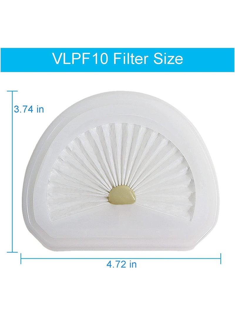 SYOSI - VLPF10 Filter, Laukowind VLPF10 Vacuum Replacement Filters for Black and Decker HLVA315J HLVA320J HLVA325J10 HLVA325BP07 Dustbuster Handheld Vacuum Compare to Part N575266 and N600601 (6 Pack ) - Image 1